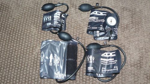 New Set of Four Different sizes Blood pressure cuffs Sphygmomanometry