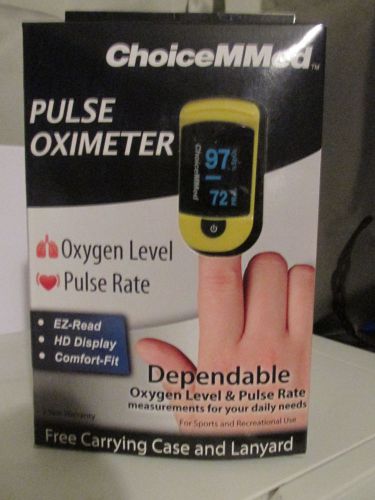 ChoiceMMed Pulse Oximeter-free shipping