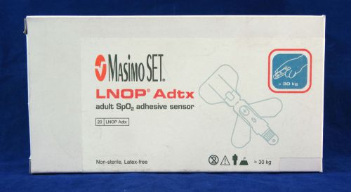 Masimo set lnop adtx adult spo2 adhesive sensor 1829 - box of 20 for sale