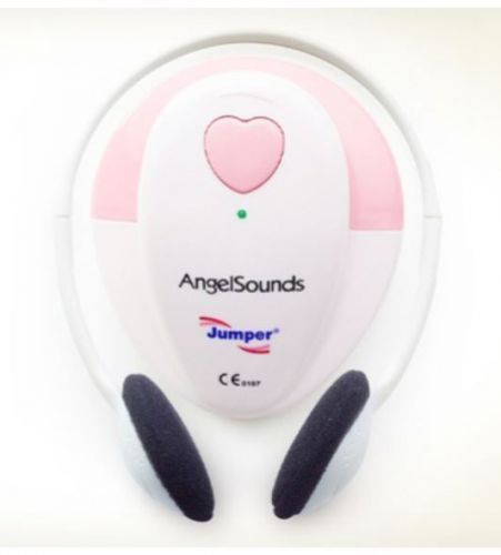 AngelSounds Fetal Heartbeat Doppler in Pink