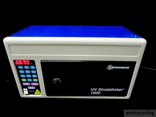 Stratagene UV Ultra Violet Stratalinker Crosslinker 1800 &#034;Must See&#034; !$