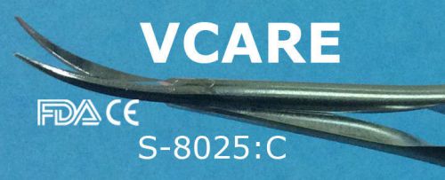 SS Non Sterile Vannas Micro Scissors Delicate Curved (FDA &amp; CE)