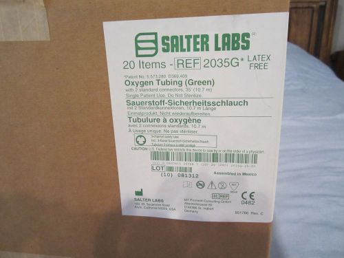 (20) Salter Labs 35&#039; Oxygen Tubing - Ref # 2035G*