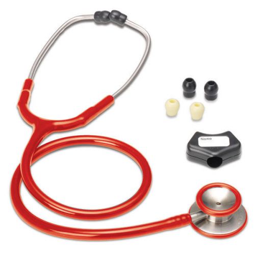 General practice stethoscope - red 1 ea for sale