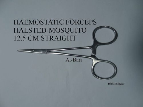 HAEMOSTATIC FORCEPS HALSTED-MOSQUITO 12.5 CM STRAIGHT