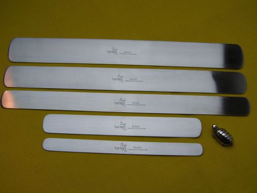 Brand-Turtle-Lot of 5-RIBBON Retractor(Mix)-Malleable Orthopedic Instruments