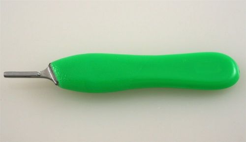Green Scalpel Knife Handle #5 + Blade #10 Surgical Instruments