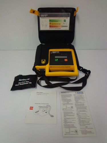 Physio Control LIFEPAK 500 - Excellent Condition Good Battery &amp; Case ~FREE SHIP~