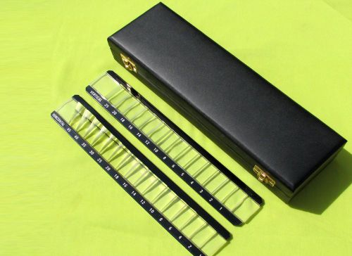Prism bar vertical &amp; horizontal set in case optometry equipment  labgo01 for sale