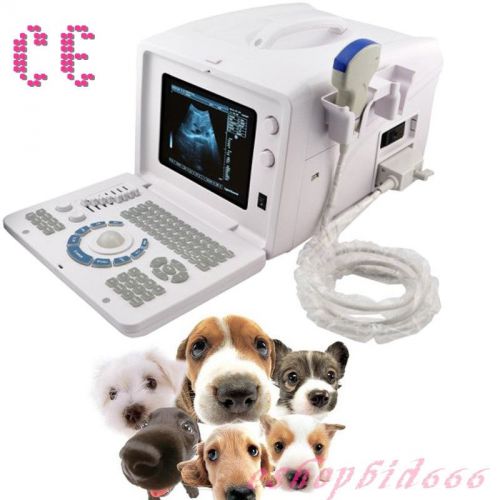 Veterinary ultrasound machine scanner systerm 3.5mhz convex probe free 3d ce fda for sale