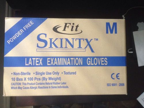 skintx Examination Gloves Powder Free Size M