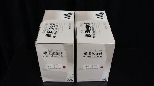 Biogel 42165 PI UltraTouch Surgical Glove Size 6.5 ~ Lot of 2 boxes (100pairs)