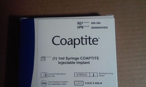 Boston Scientific # 890-300 Coaptite 1ml Syringe Injectable (ea) (x)