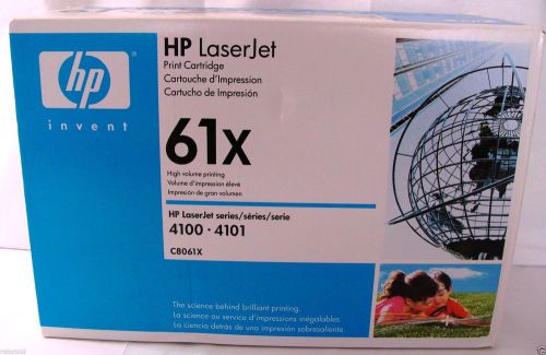 HP LASERJET PRINT CARTRIDGE 61A 4100/4101 (C8061A) NEW GENUINE