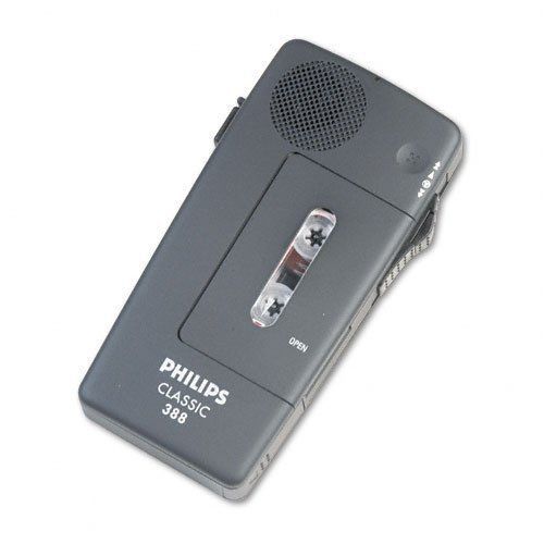 NEW Philips Pocket Memo® CLASSIC 388 Portable Mini Cassette Recorder (Model#