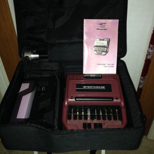 Stenograph Stentura 200 Court Reporting Package