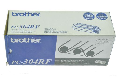 Brother pc-304rf 4 ribbon refill rolls for fax 750 770 775 775si 870mc 885mc for sale