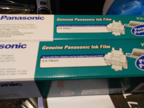 SET of 3:  New Panasonic KX FA94 - Fax film ribbon (KX-FA94) / Each in New Box