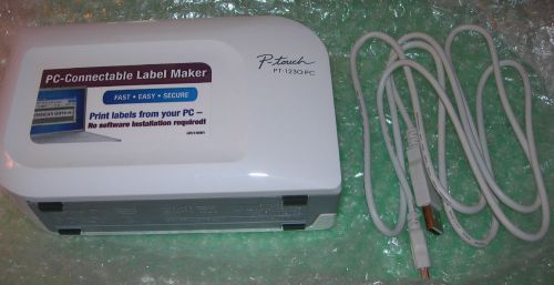P-Touch/PT-1230PC/easy-to-use PC-connectable label maker
