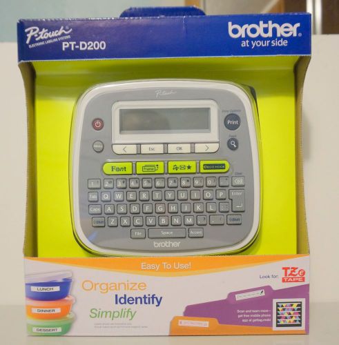 Brother Ptouch PTD200 Label Maker *NEW / SEALED*