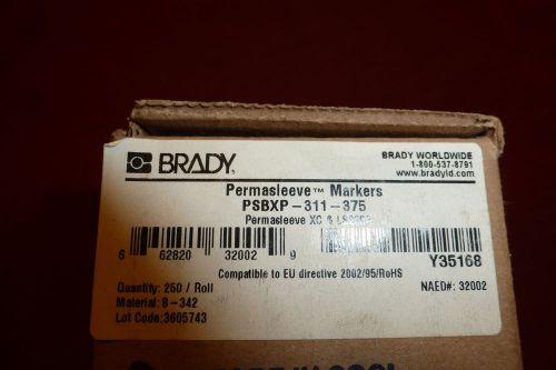 Brady Permasleeve Wire Markers PSBXP-414-500