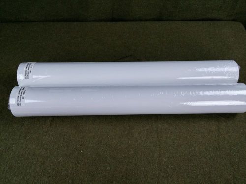 2 NEW Rolls Polyester Laminating Film - 26&#034; x 50 ft.l .002