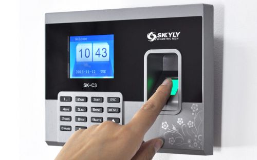 Fingerprint Time Attendance System - 2.8 Inch 320x240 Display, 150000 Record Cap