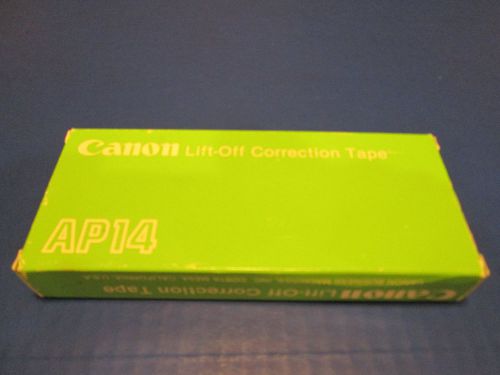 Canon AP14 Lift-Off Correction Tape - Box of 4 - NEW - Genuine