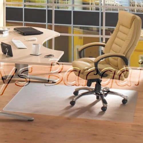 Floortex Cleartex Advantagemat PVC Rectangular Chairmat for Low Pile Carpets 1/4