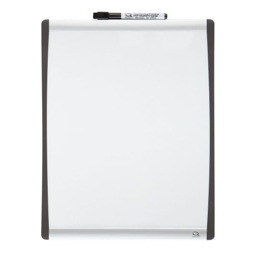 NEW Quartet Magnetic Dry Erase Board, 11 x 14 Inches, Black/Silver Frame (79367)
