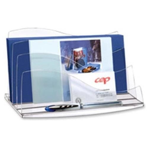 Cep 3 Step Letter Sorter - 3 Compartment[s] - Polystyrene - Ice (cep3507404)