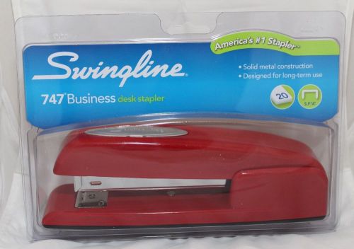 Red Swingline 747 Business Stapler (As seen in &#034;Office Space!&#034;) PLUS staples
