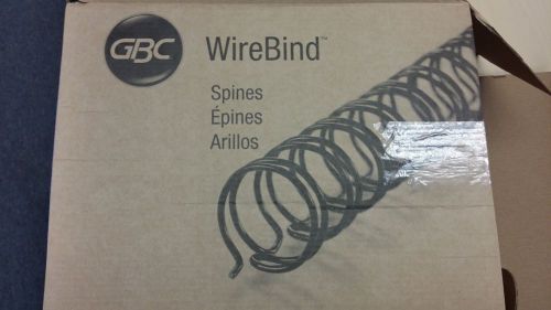 GBC Premium Black 1-1/4&#034; Twin Loop Wire - 9665210