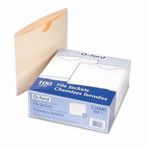 Pendaflex double-ply tabbed file jackets, letter, manila, 100/box (pfx22000) for sale
