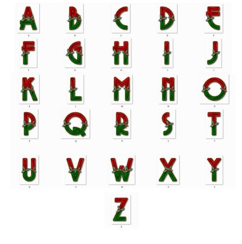 30 Return Address Labels Favor Tags  Buy 3 get 1 free Choose alphabet (al89)