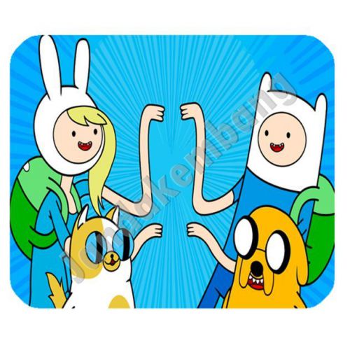 Hot Custom Mouse Pad with Adventure Time2 Style Great to makes a gift