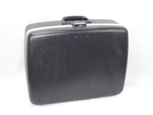 Vintage smith-corona typewriter hard case, lock in place, footed bottom for sale