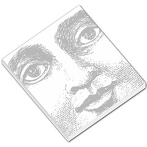 Moon Face Vintage Style 50 Sheet Mini Paper Memo Pad
