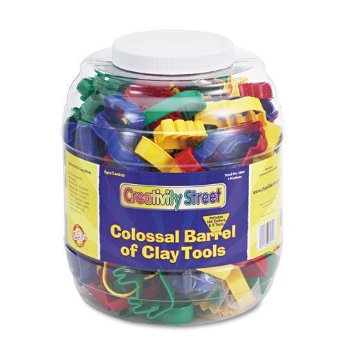 Creativity street colossal barrel of clay tools, 144 cutters in 24 designs, five for sale