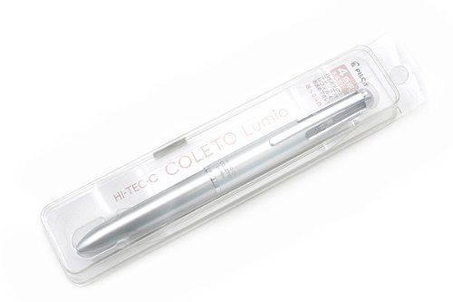 Pilot Hi-Tec-C Coleto Lumio 4 Color Gel Ink Multi Pen Body Component - Silver