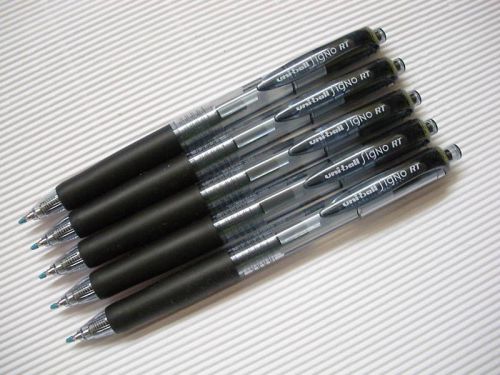 5 pen +10 refill Uni-Ball UMN-138 0.38mm roller ball pen Black(Made in Japan