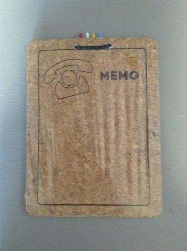 Bulletin Board Wall Cork Memo Idea Board Telephone New