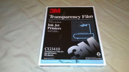 New 3m 50 pack transparency film cg3410