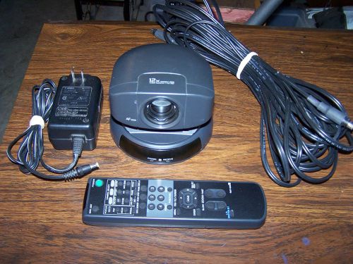 Sony EVI-D30 Video Camera, remote control, power supply, S-Video cable