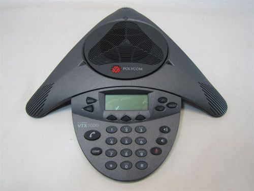 Polycom 2201-07142-001 SoundStation VTX1000 Teleconference Office Phone Base