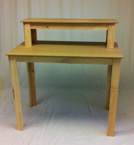 Economy display table w/riser - new, no tools required - great display item for sale