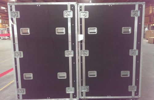 Maxline custom cases heavy duty road case w/ casters (shipping box) 4 available for sale