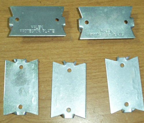 Halex protector plate stud plumbing electrical 5 lot for sale