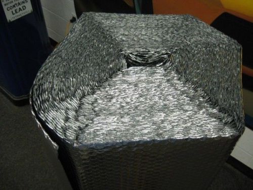 Double foil insulated reflective bubble - 12&#034; x 125&#039; per roll for sale
