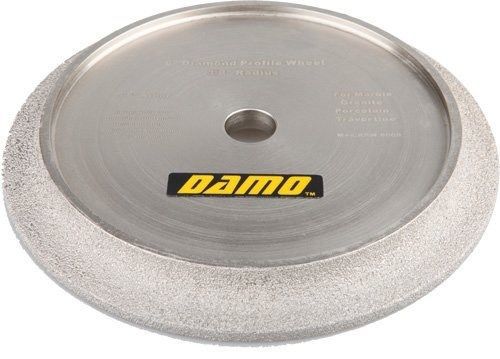 6&#034; vacuum brazed diamond profile wheel for tile saw/ b 3/8&#034; demi bullnose for sale